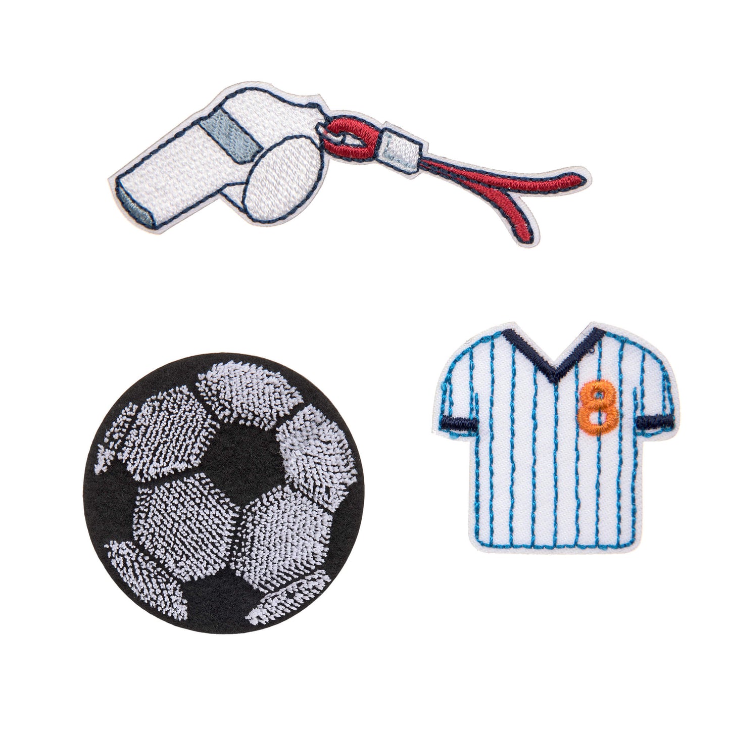 Textil-Sticker (3 Stk) - Schul Set Unique, Fussball