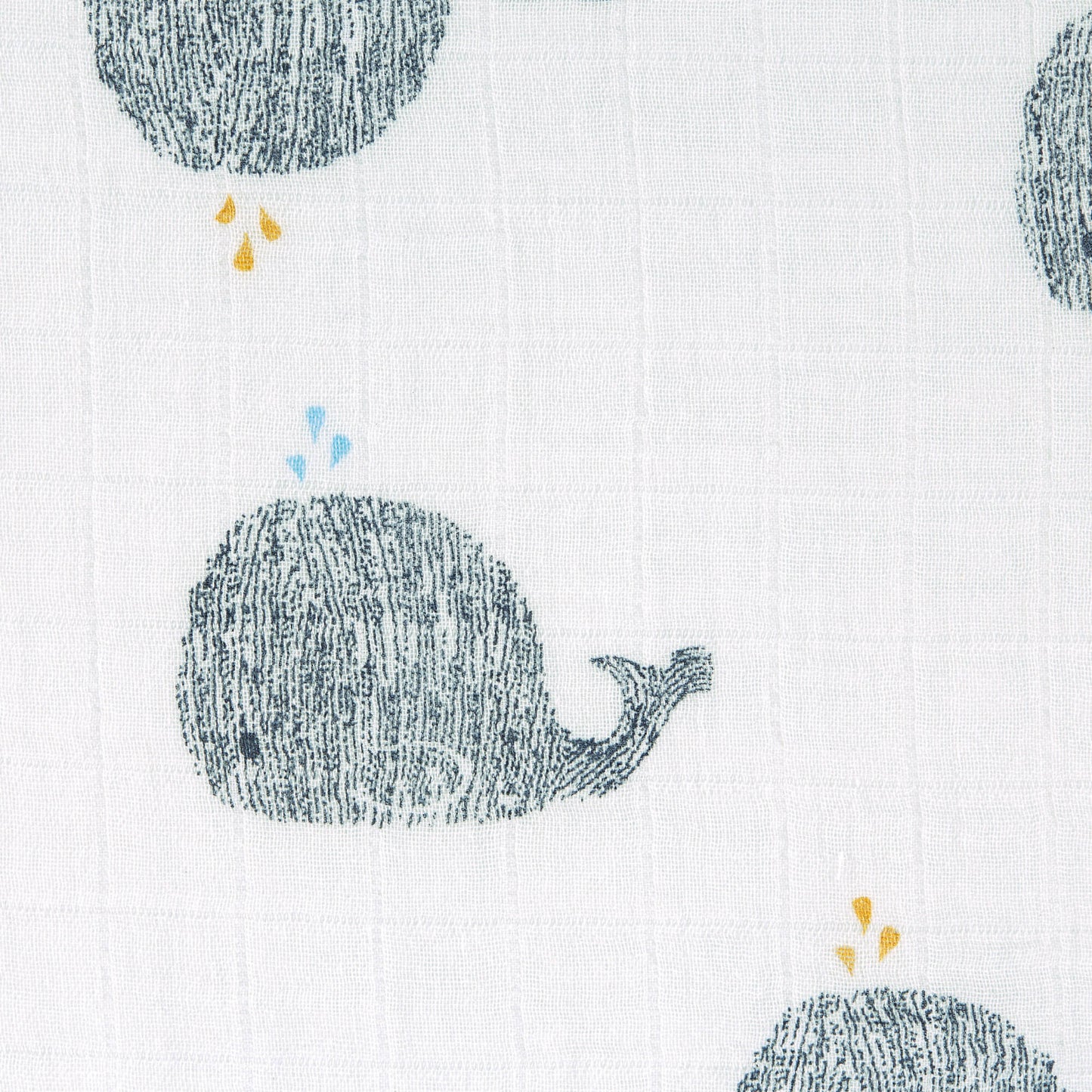 Mulltücher (2 Stk) - Heavenly Soft Swaddle XL, Little Water Whale