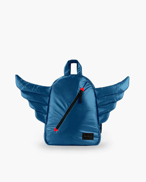 7AM Mini Wings Backpack Blue