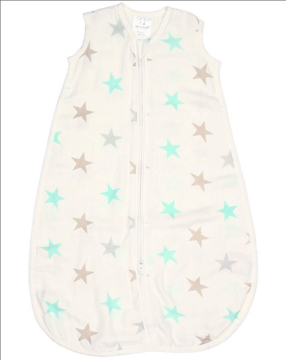Aden + Anais Sommerlicher Schlafsack 0-6 Monate Milky Way