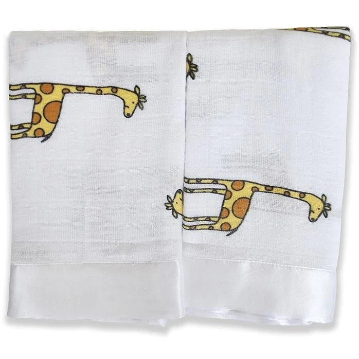 Aden + Anais Vorgewaschene Schmusetücher Jungle Jam 2-er Pack 40,5 x 40,5cm