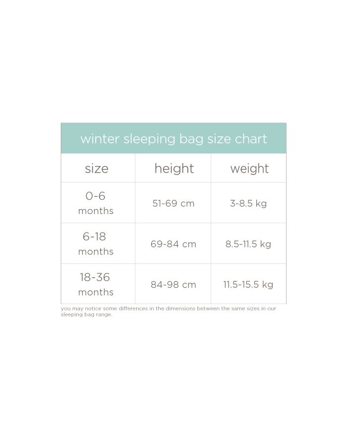 Aden + Anais Winterschlafsack Lovely Reverie - Dandalion 0-6 Monate