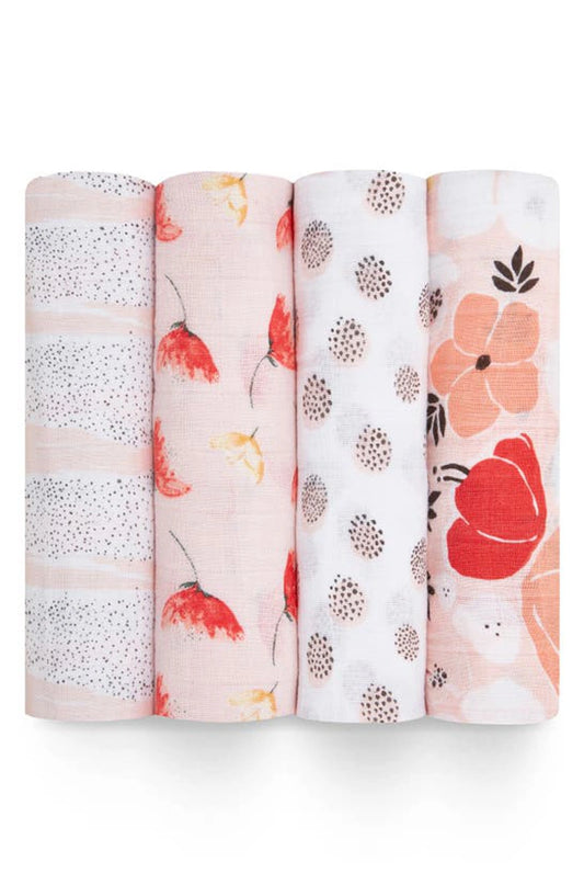 Aden + Anais 4er Pack Mullwindel 120 x 120 cm - Picked for You