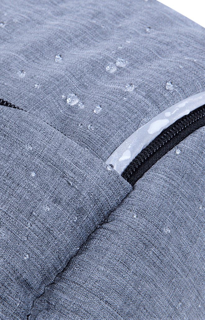 TULAvario Lammfell-Winterfußsack Grigio