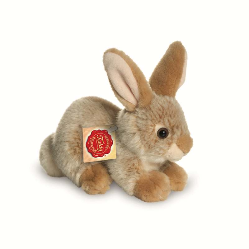 Hase sitzend beige 18 cm