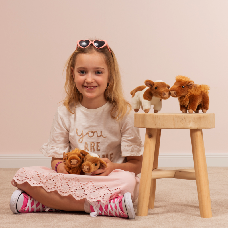 Hochlandrind stehend 17 cm