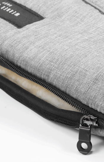 Handwärmer Moffy Grigio für den Kinderwagen
