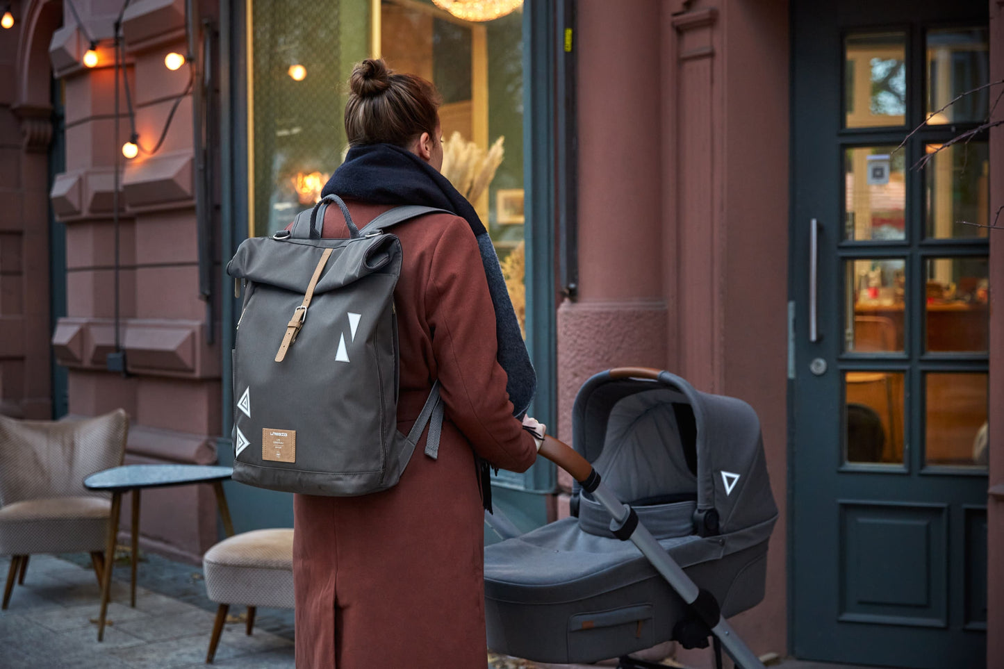 Reflektierende Aufkleber - Pimp your Bag, Stripes