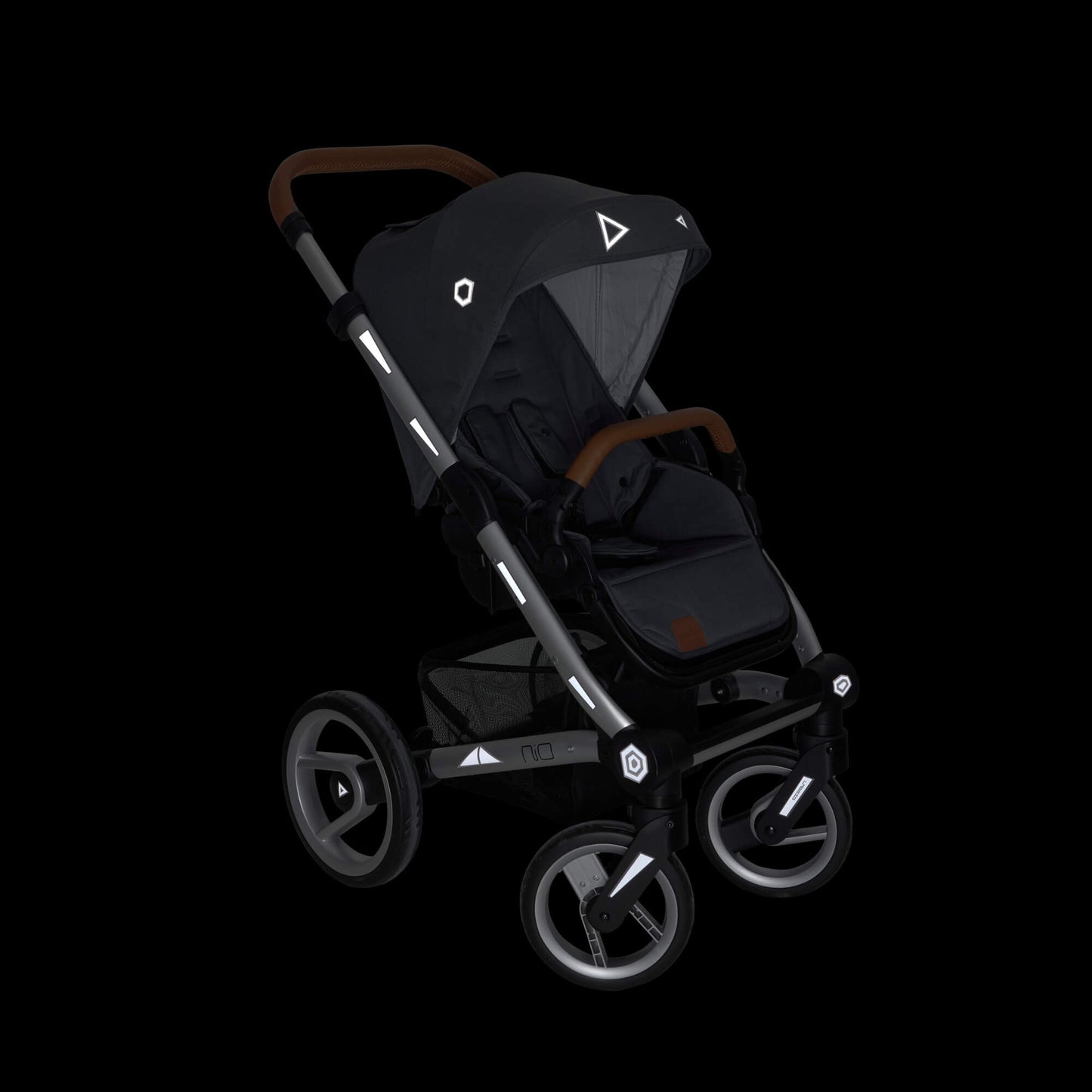 Reflektierende Aufkleber - Pimp your Bag, Hexagon