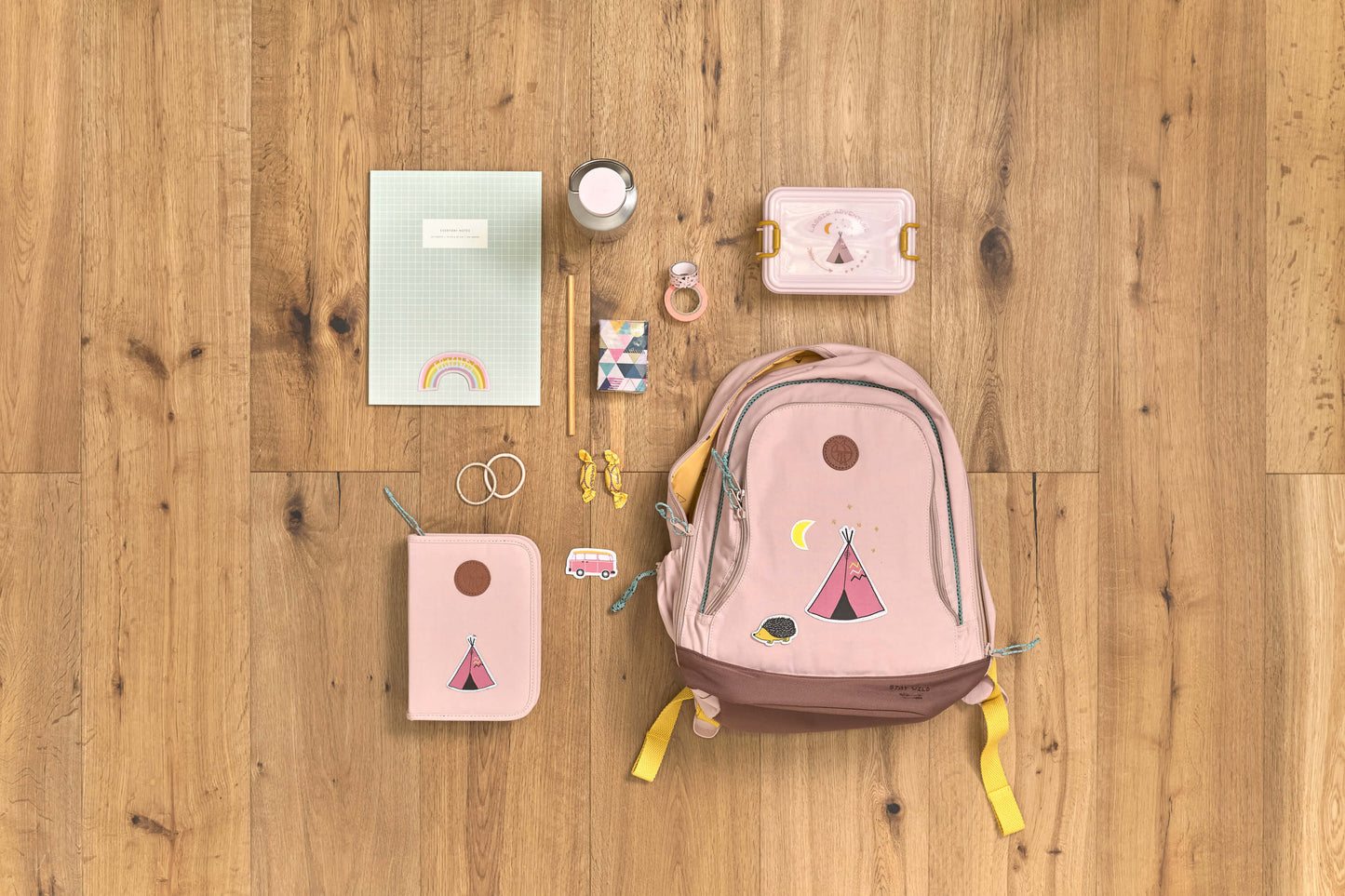 Kindergartenrucksack - Mini Backpack, Adventure Tipi