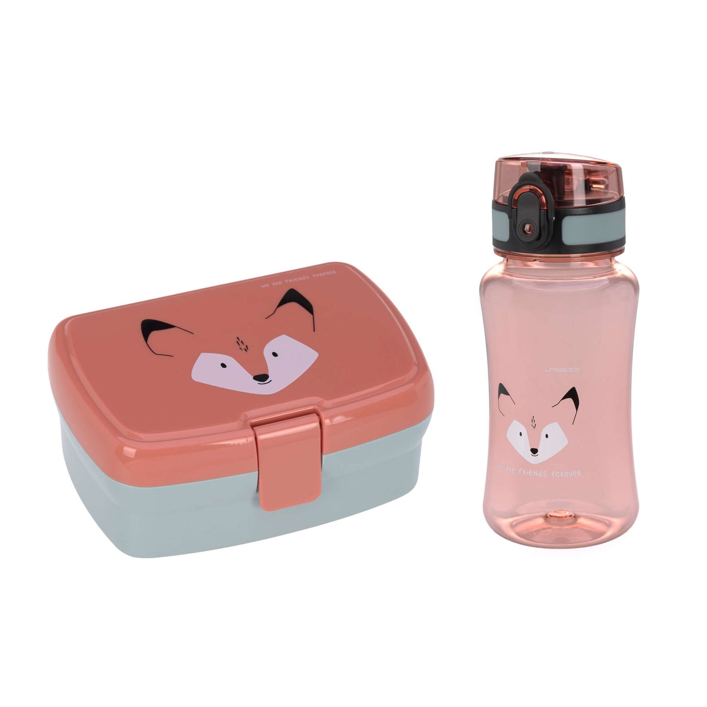 Brotdose & Trinkflasche Set - Lunch Set About Friends, Fuchs