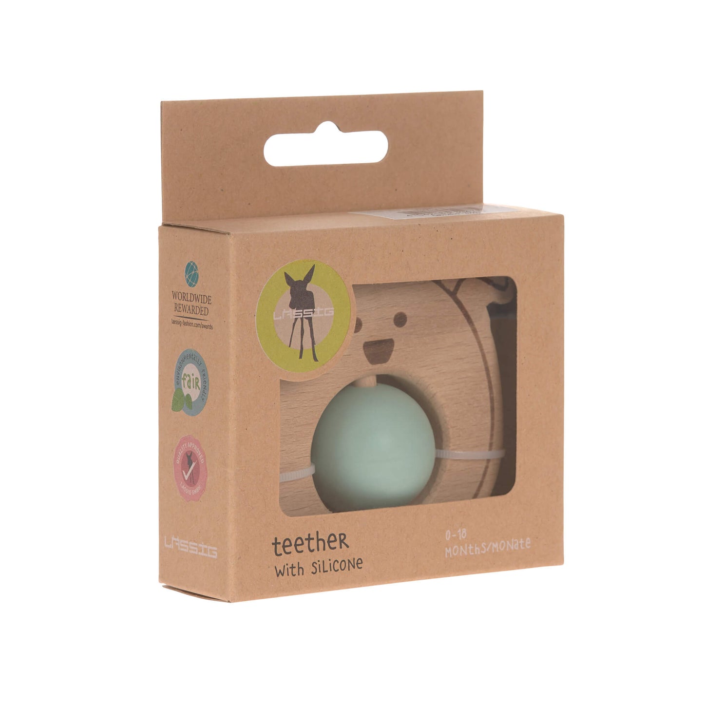 Greifling mit Beißhilfe - Teether Ball, Little Chums Dog