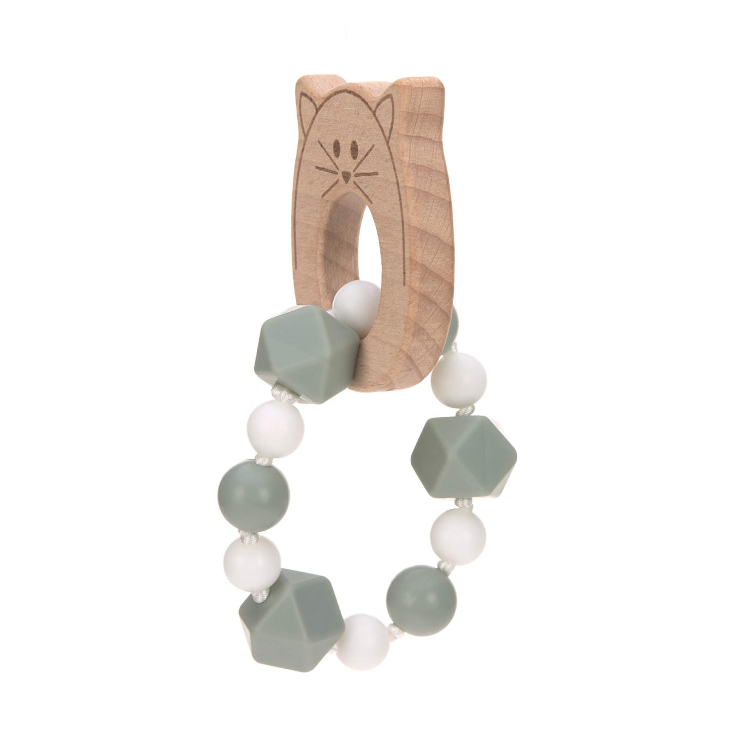 Greifling mit Beißhilfe - Teether Bracelet, Little Chums Cat