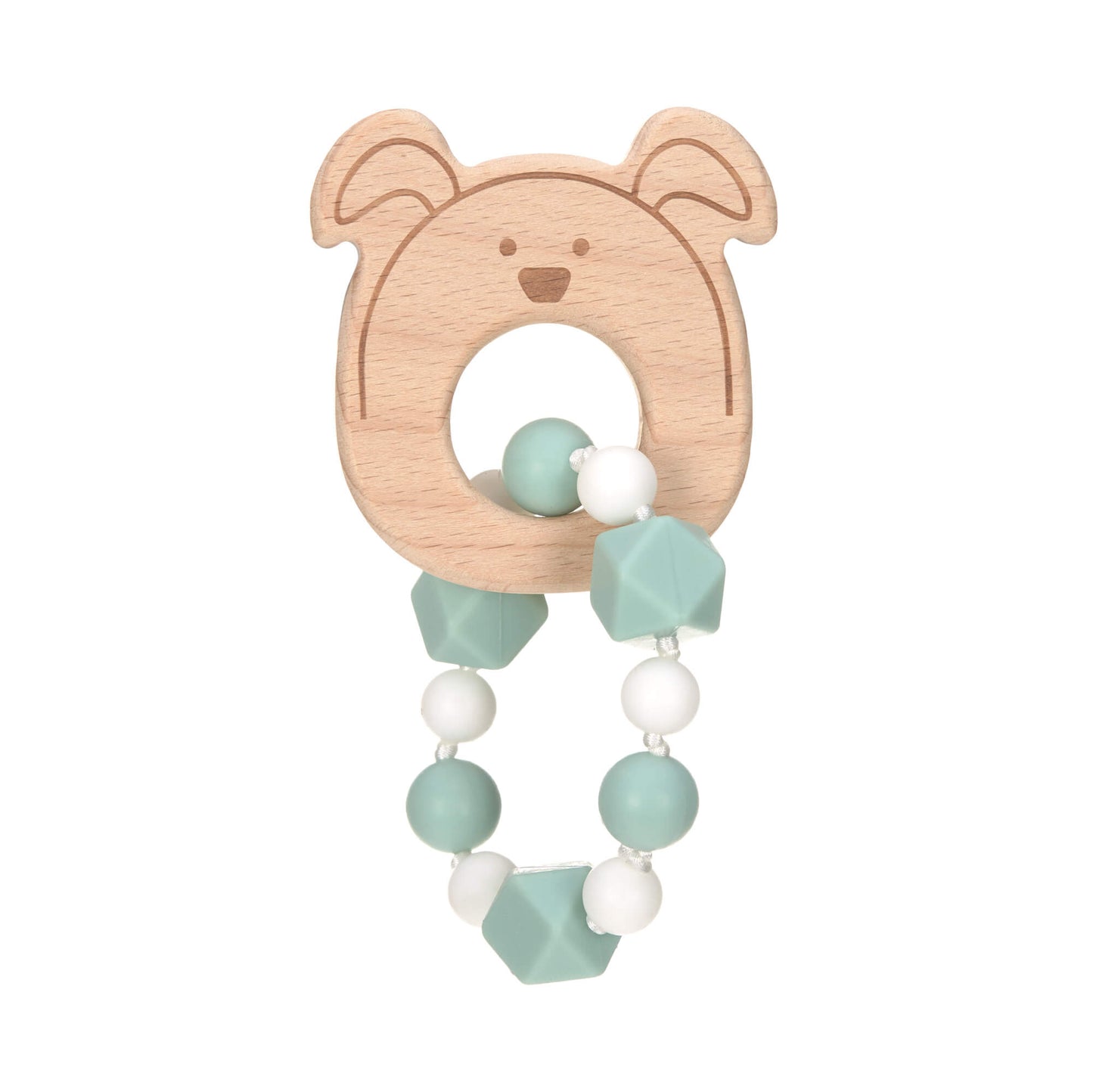 Greifling mit Beißhilfe - Teether Bracelet, Little Chums Dog