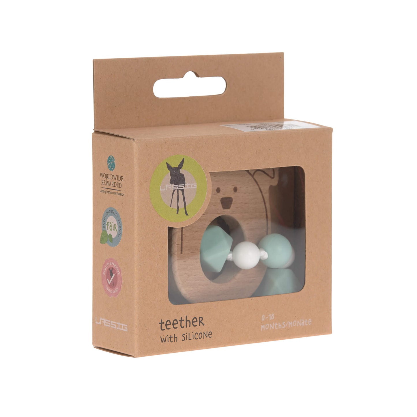 Greifling mit Beißhilfe - Teether Bracelet, Little Chums Dog