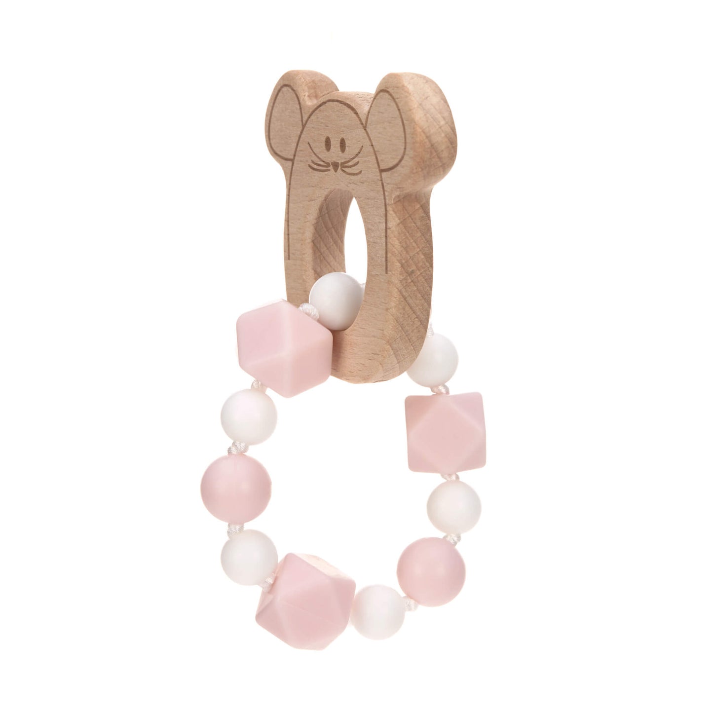 Greifling mit Beißhilfe - Teether Bracelet, Little Chums Mouse