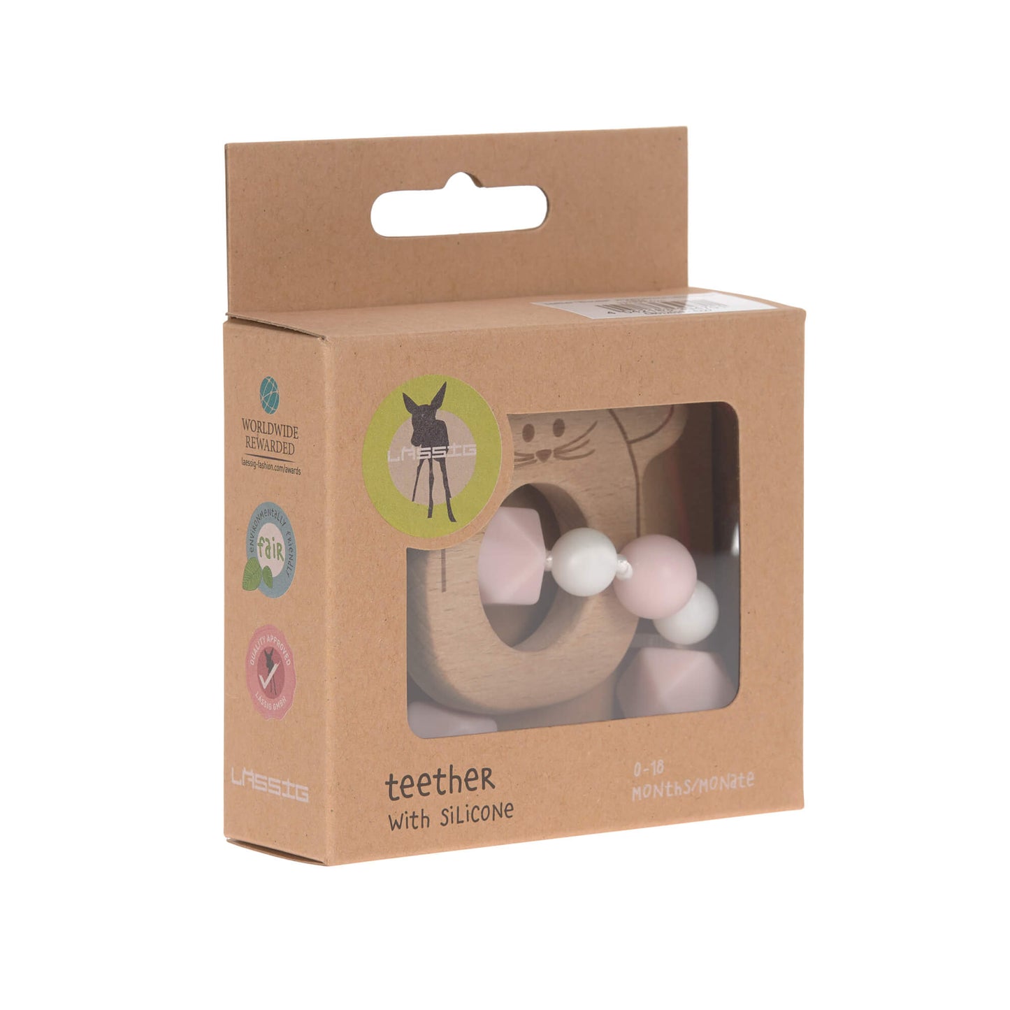 Greifling mit Beißhilfe - Teether Bracelet, Little Chums Mouse