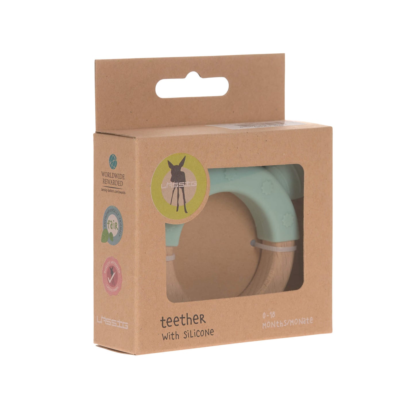 Greifling mit Beißhilfe - Teether Ring, Little Chums Dog