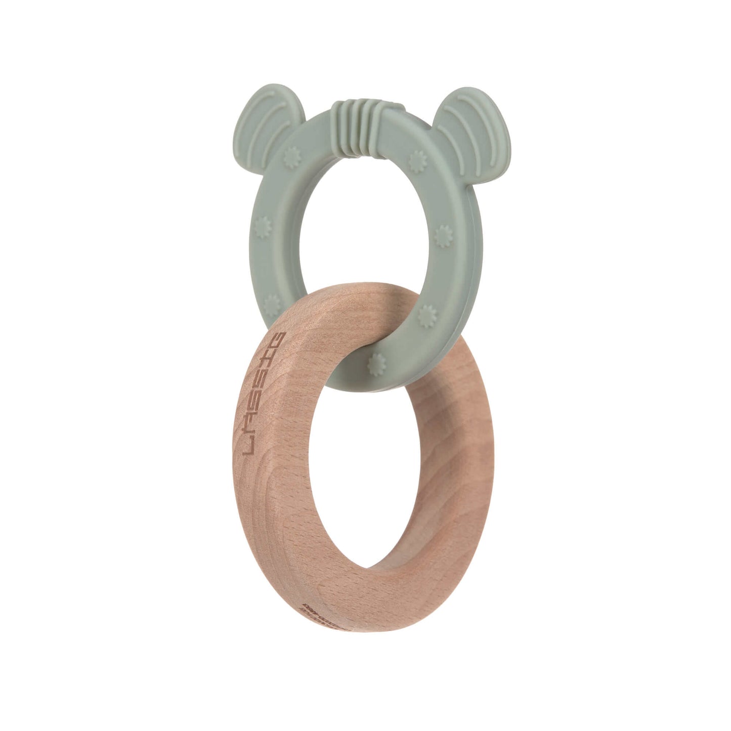 Holz Greifling mit Beißhilfe - Teether, Little Chums Cat