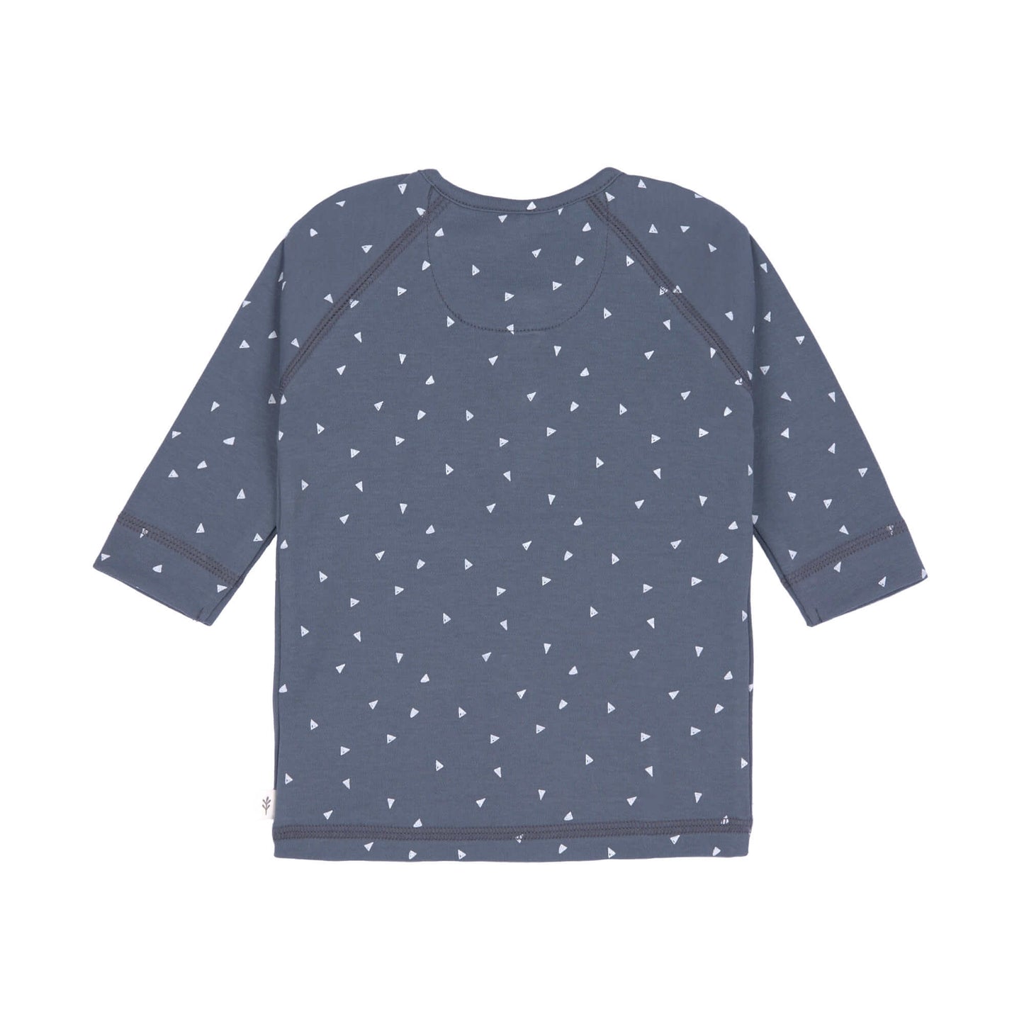 Baby Langarmshirt, Triangle Blue