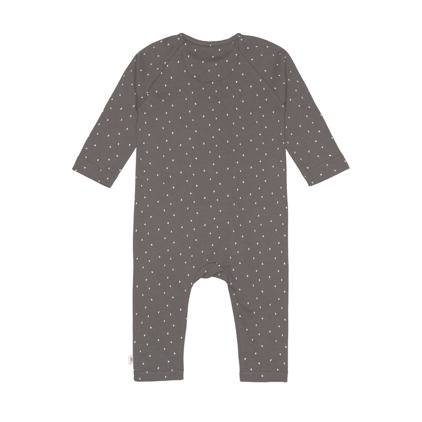 Baby Schlafanzug GOTS - Pyjama Cozy Colors, Spots Anthracite