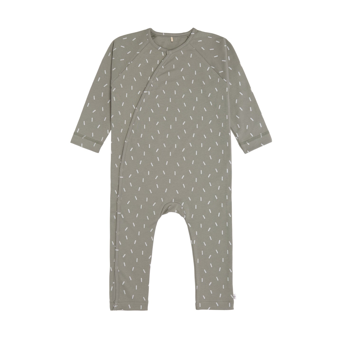Baby Schlafanzug GOTS - Pyjama Cozy Colors, Speckles Olive