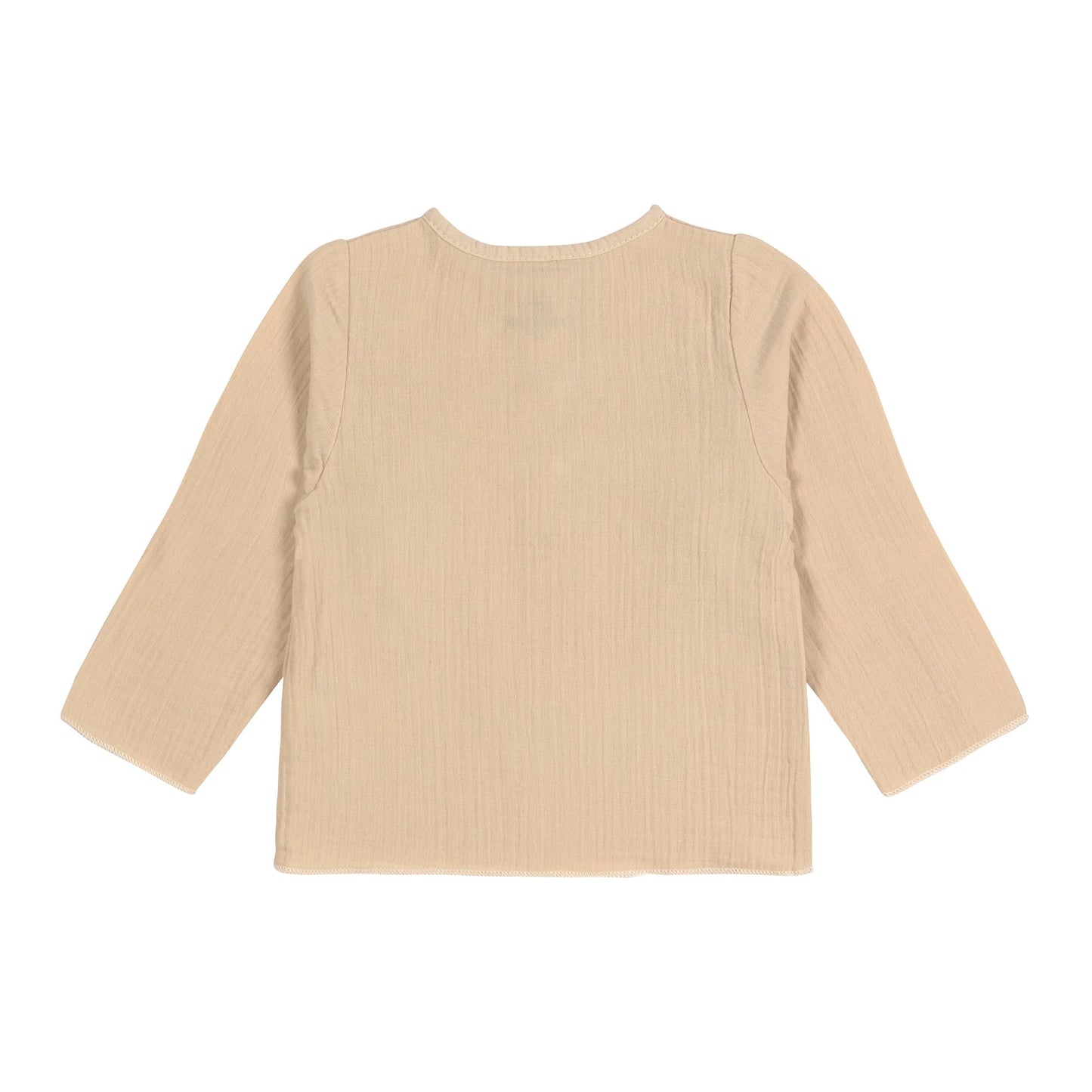 Baby Langarmshirt GOTS - Nature, Beige