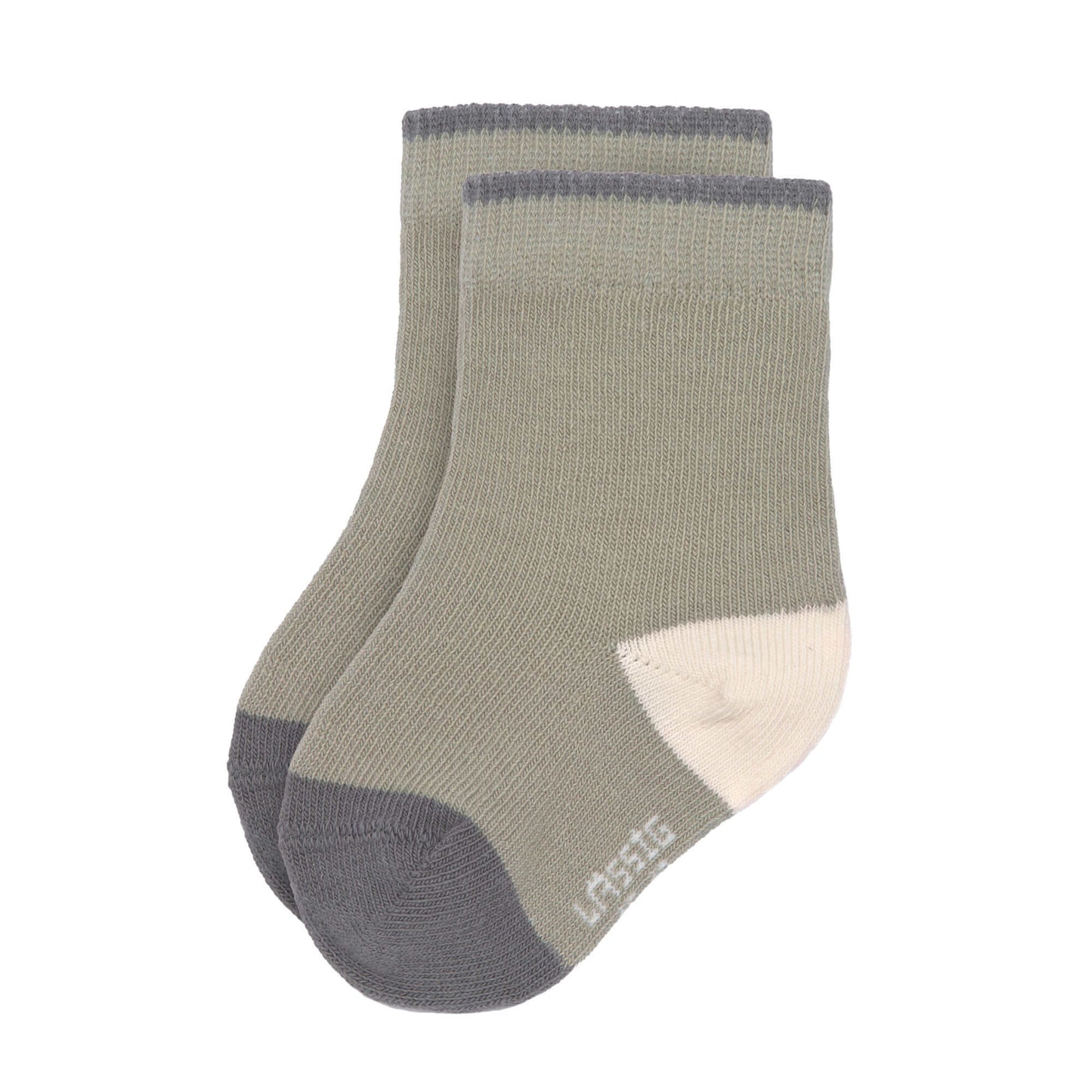 Kindersocken (3er-Pack) GOTS - Socks, Anthracite Olive