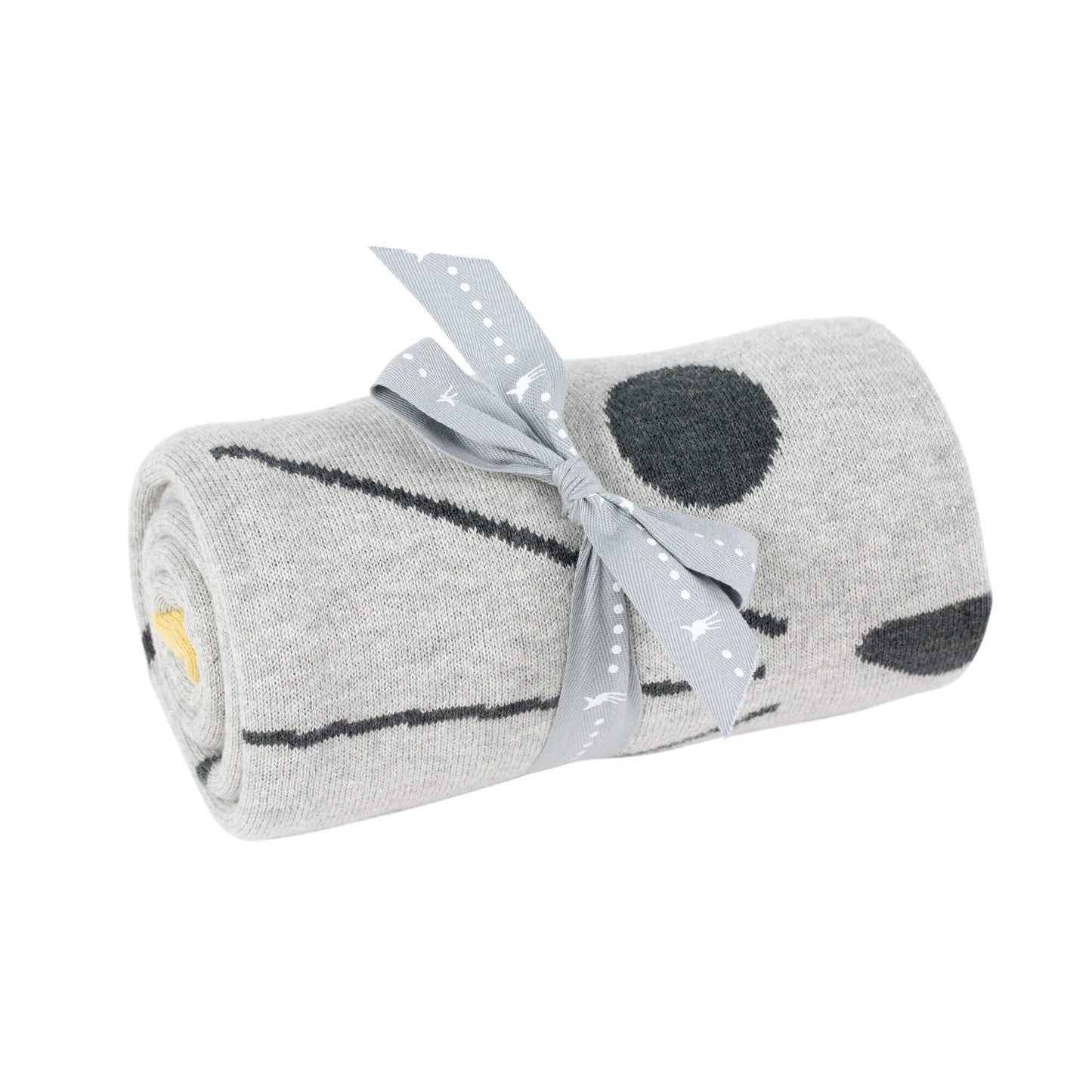 Babydecke - Knitted Blanket GOTS, Little Chums Cat