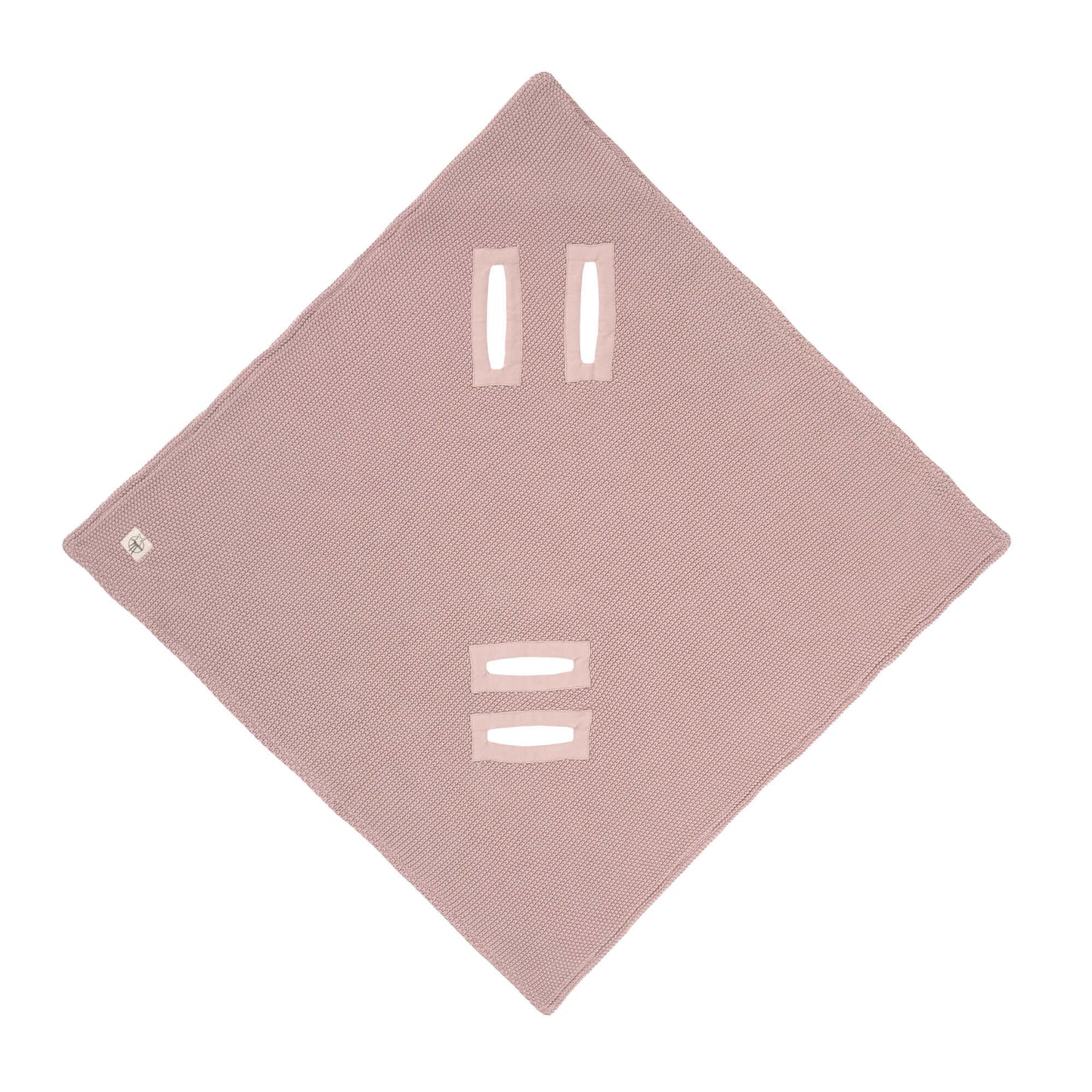 Einschlagdecke - Auto Kindersitz, Dusky Pink