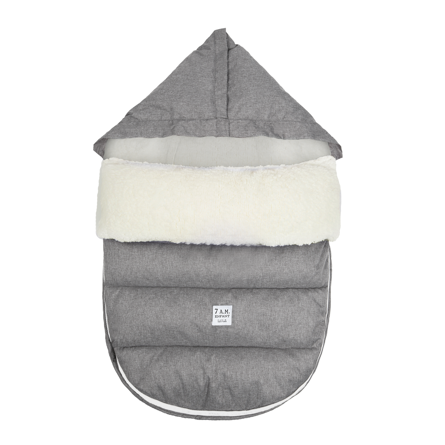 7AM LambPod Heather Grey Small / Med (0-18 Monate)
