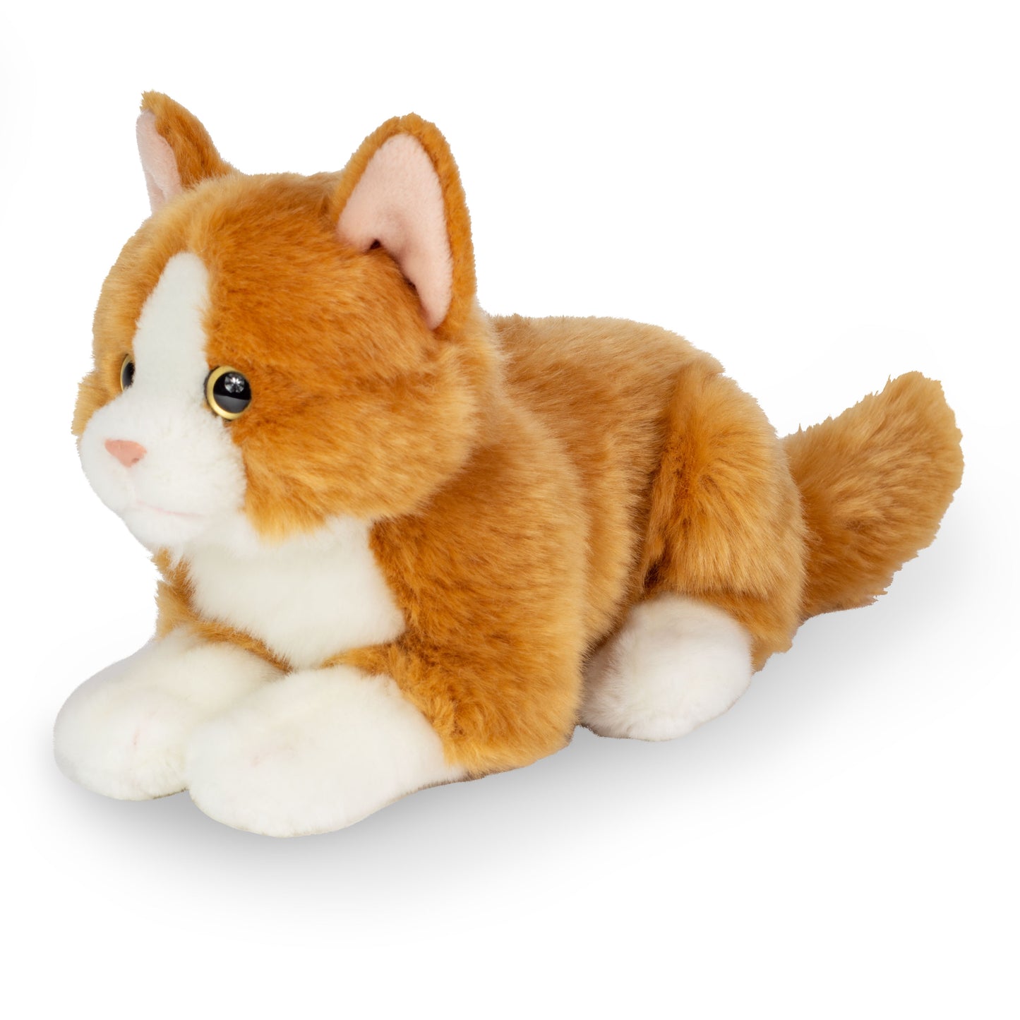 Katze liegend rot 20 cm