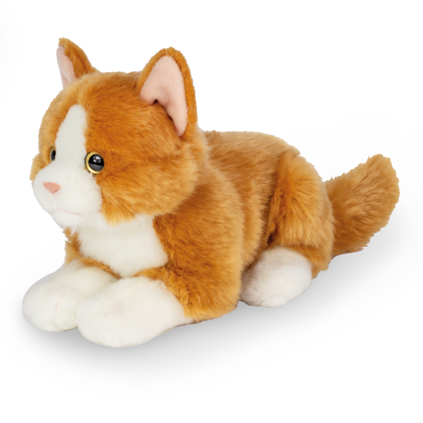 Katze liegend rot 20 cm