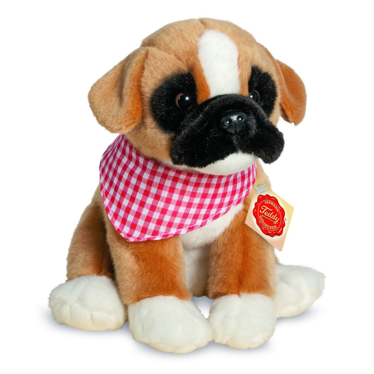Boxer Welpe sitzend 24 cm