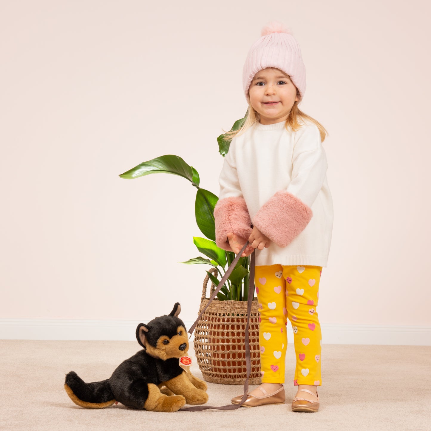 Schäferhund Welpe sitzend 30 cm