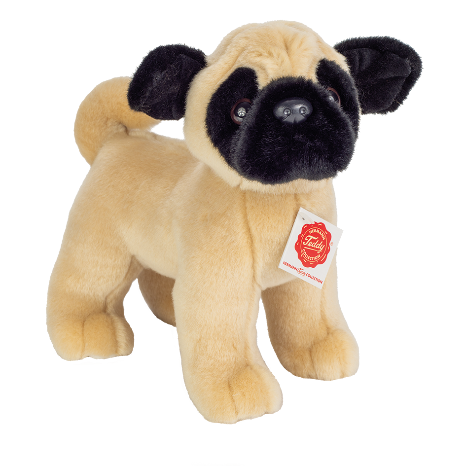 Mops stehend 21 cm