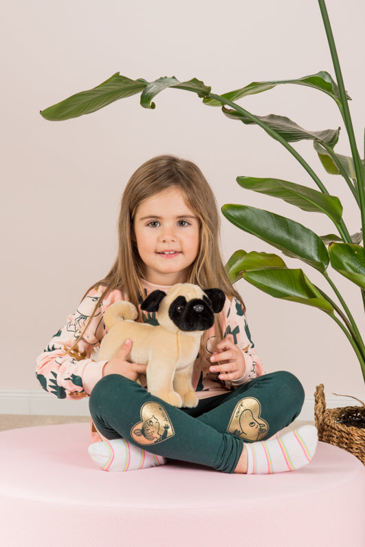 Mops stehend 21 cm