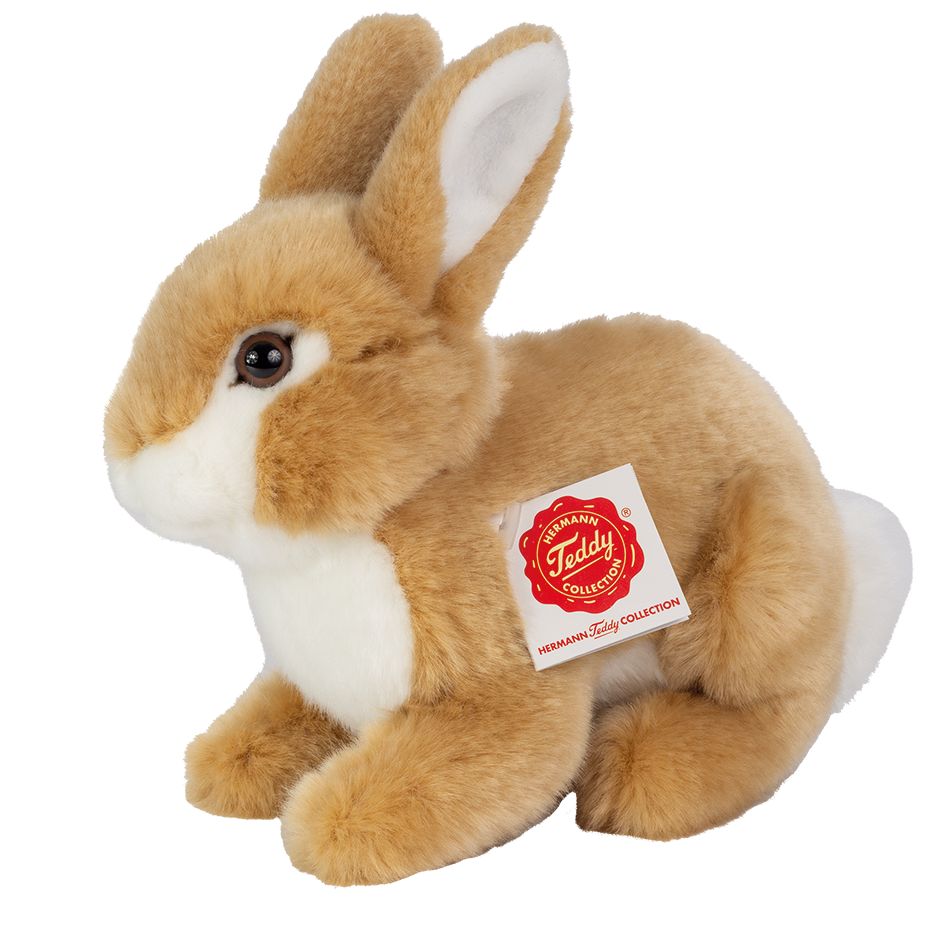 Hase sitzend beige 20 cm