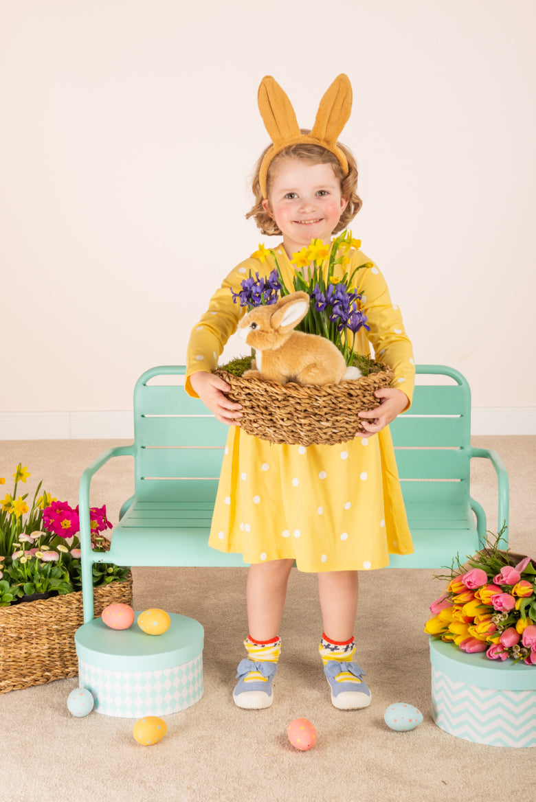 Hase sitzend beige 20 cm