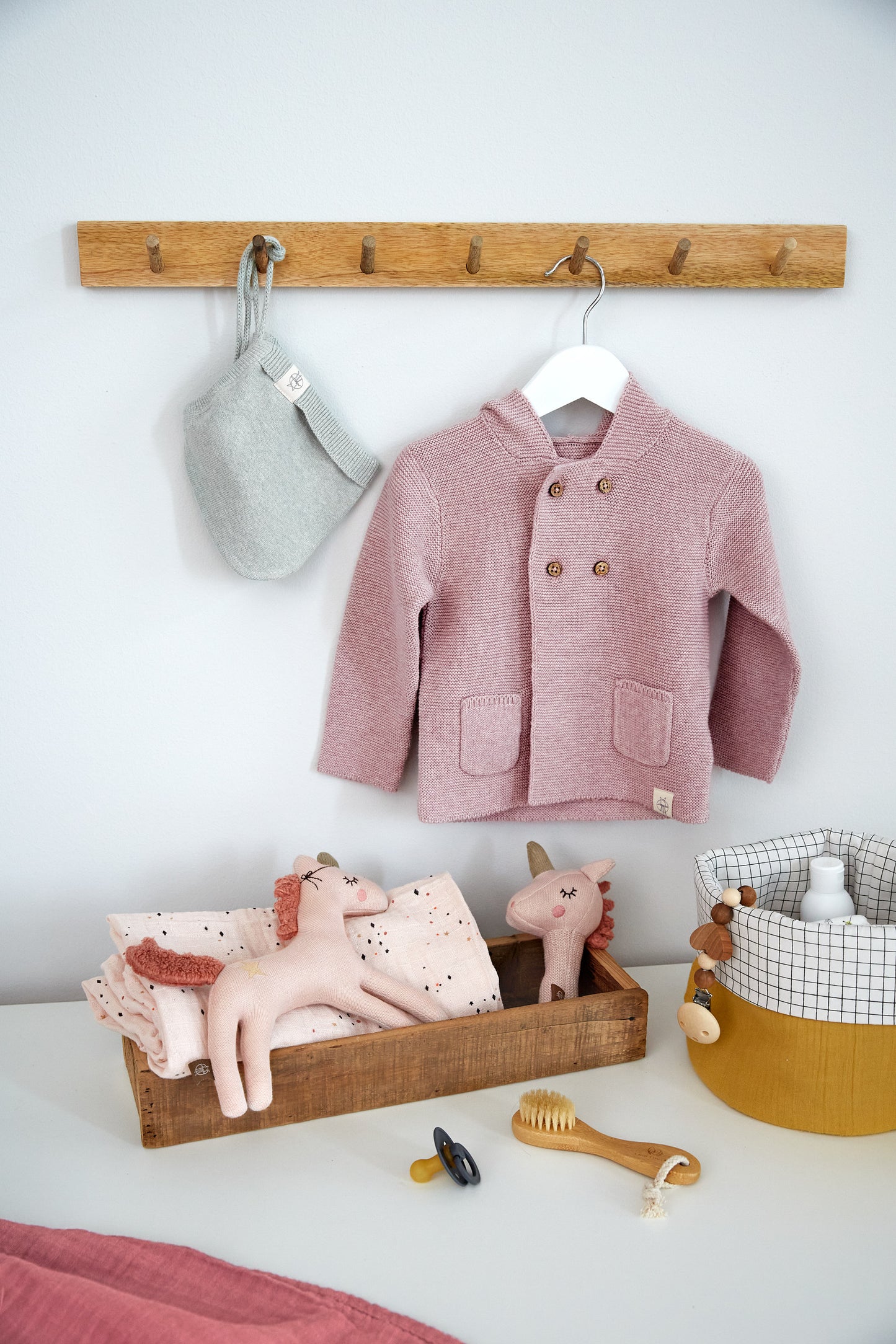 Strick-Kapuzenjacke: Knitted Hoodie Garden Explorer