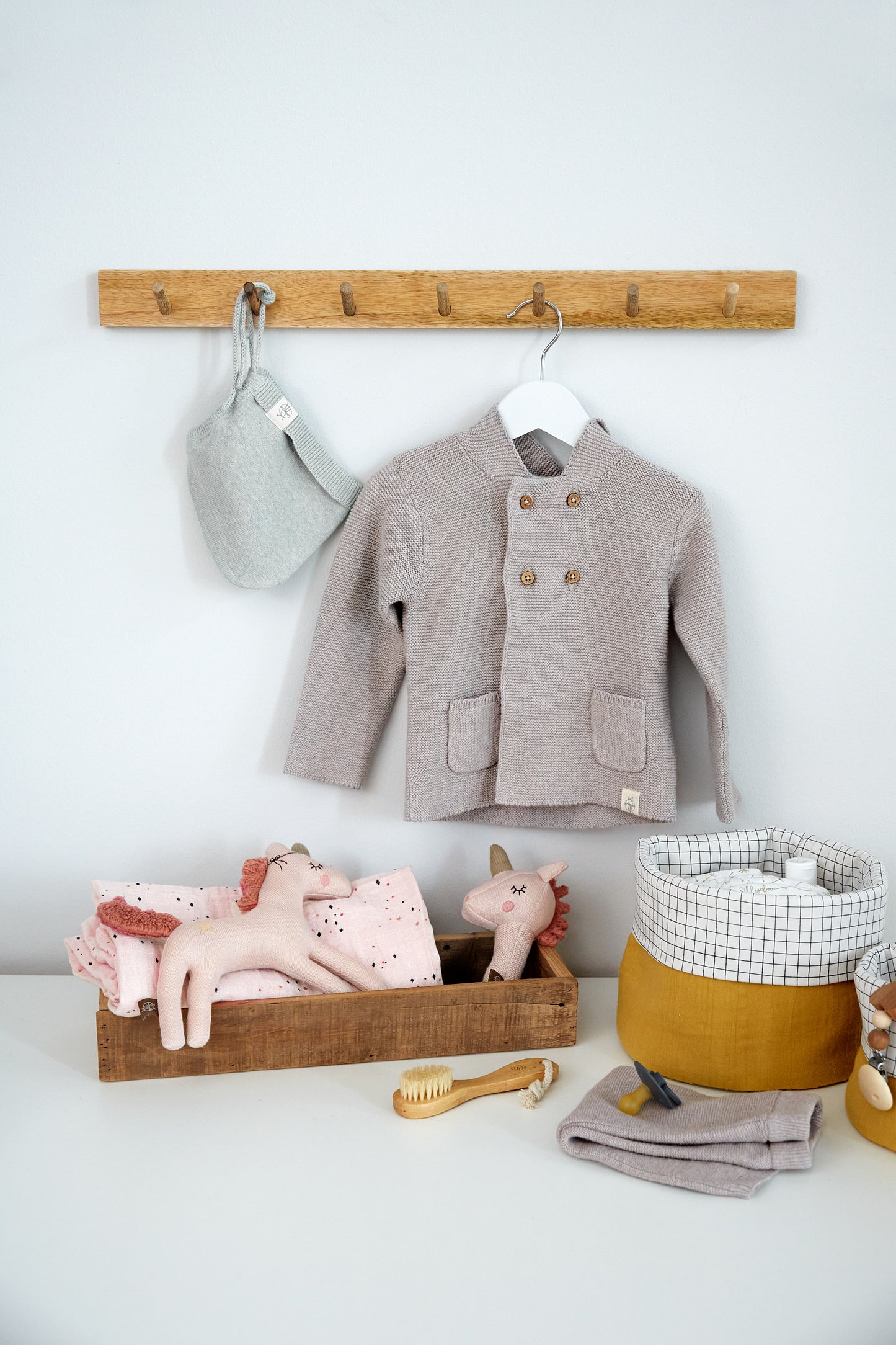 Strick-Kapuzenjacke: Knitted Hoodie Garden Explorer