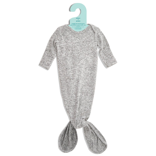 Aden+Anais Strampelanzug "Heather Grey" 0-3 Monate Snuggle Knit