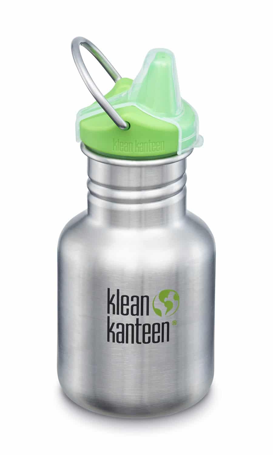 Klean Kanteen Trinkflasche (355 ml) mit Sippy Cap