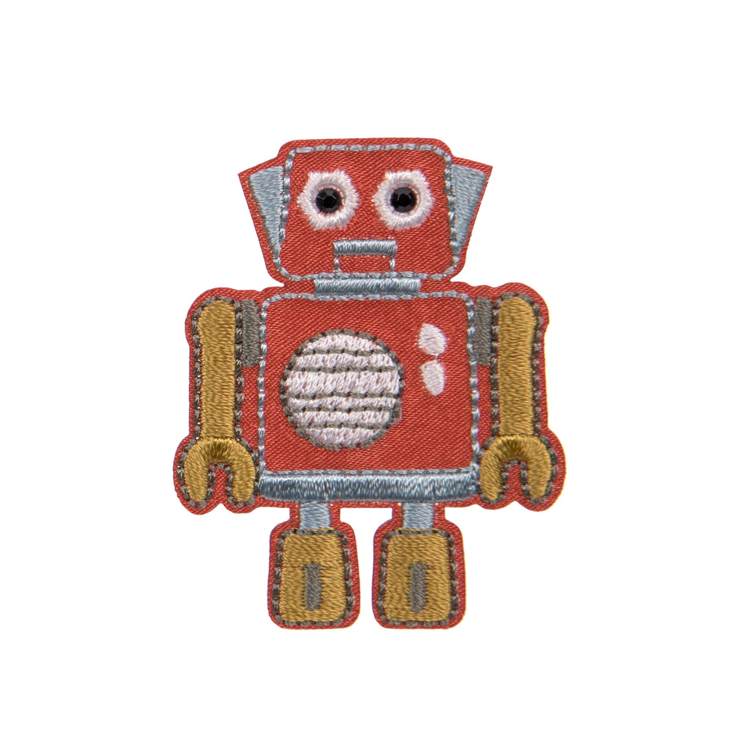 Textil-Sticker (3 Stk) - Schul Set Unique, Roboter