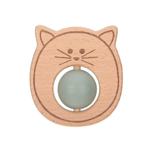 Greifling mit Beißhilfe - Teether Ball, Little Chums Cat