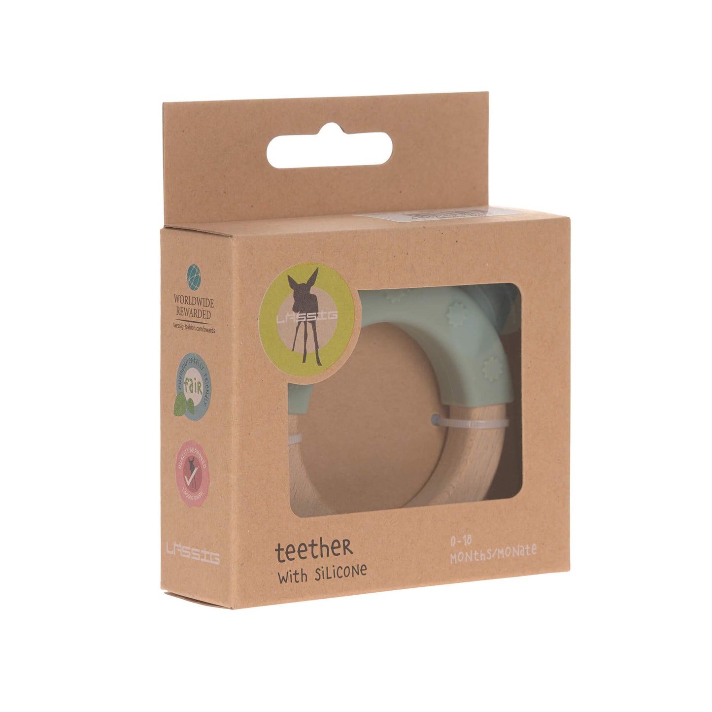 Greifling mit Beißhilfe - Teether Ring, Little Chums Cat