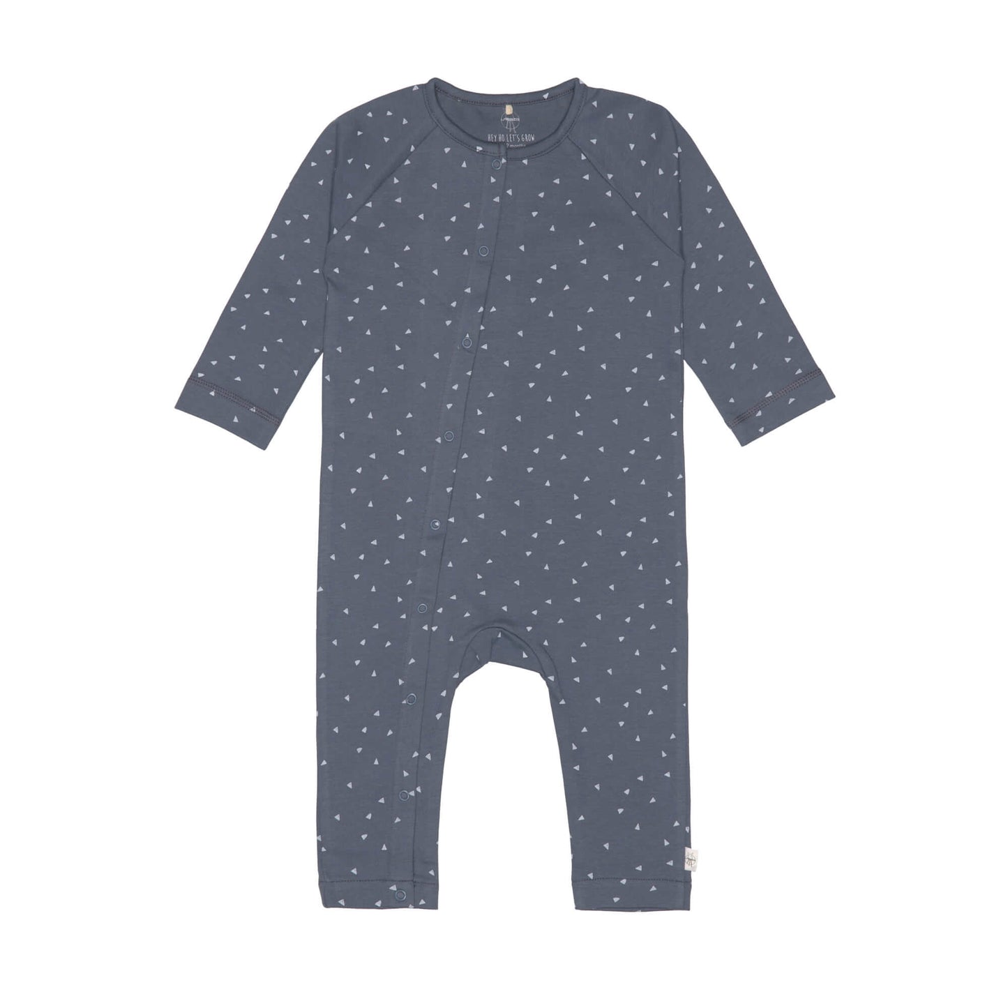 Baby Schlafanzug GOTS - Pyjama Cozy Colors, Triangle Blue