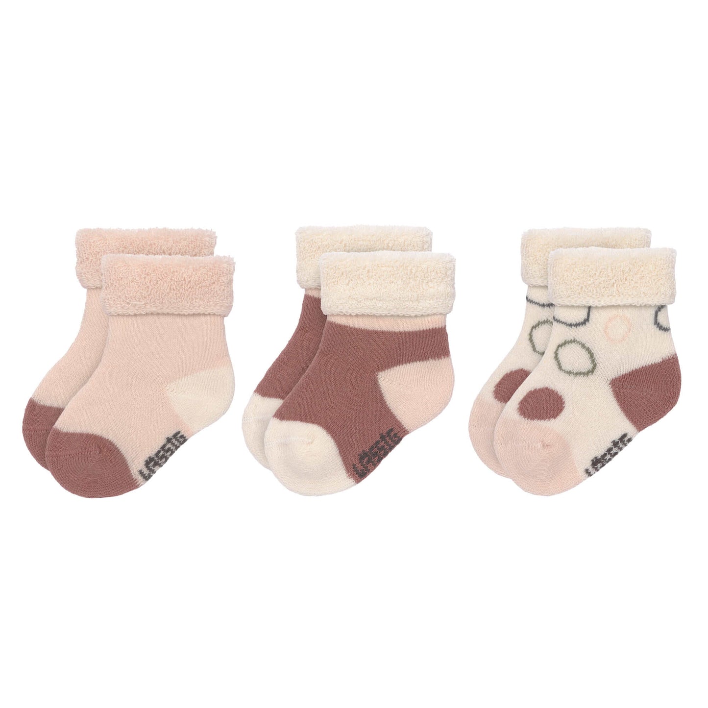 Babysocken (3er-Pack) GOTS - Newborn Socks, Anthracite