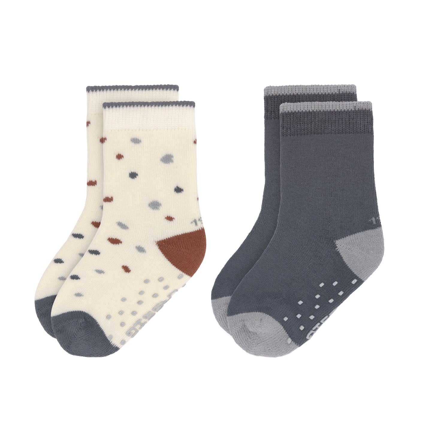 Antirutsch-Socken: Anti-slip Socks GOTS 2 pcs. assorted Tiny Farmer