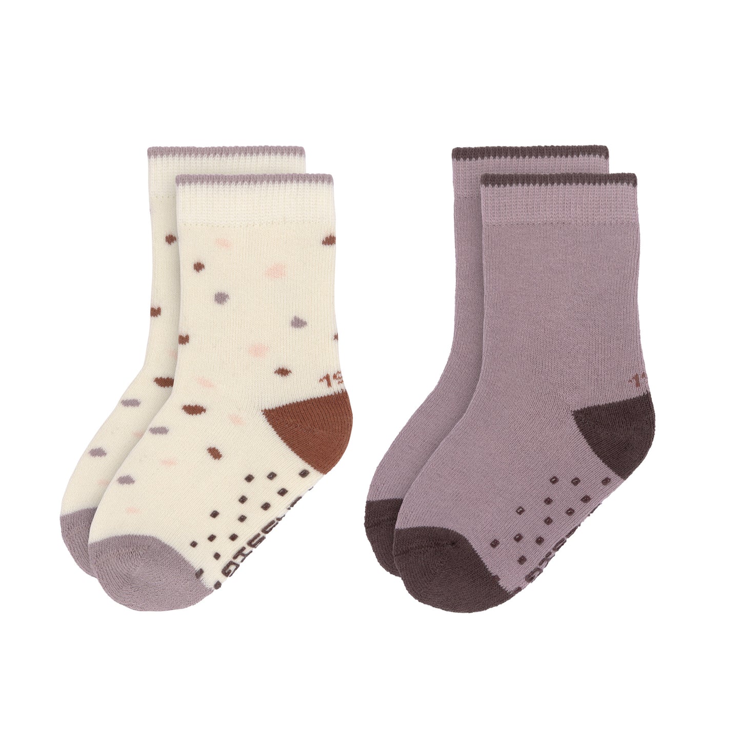 Antirutsch-Socken: Anti-slip Socks GOTS 2 pcs. assorted Tiny Farmer